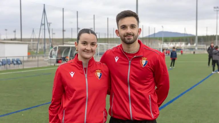 Los pamploneses María y Javier Celaya. CEDIDA