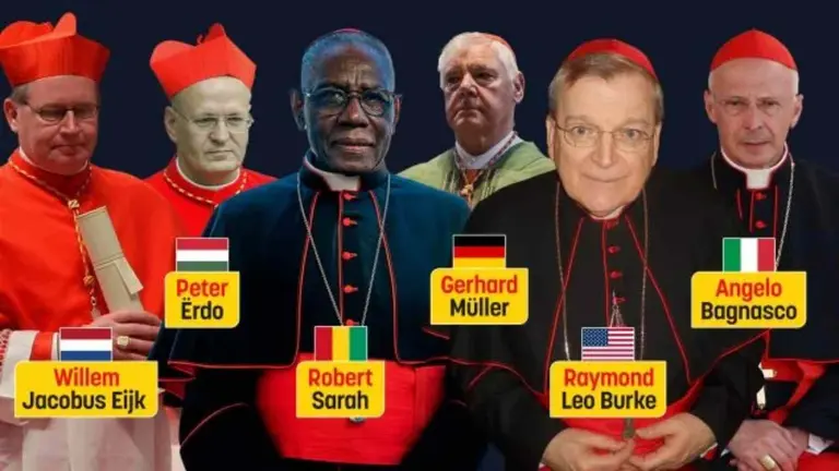 Fotomontaje de los papables conservadores. OK DIARIO