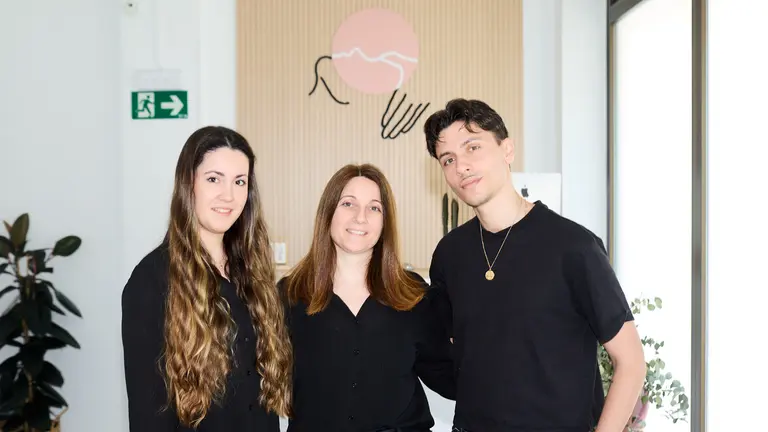 Centro de Spa Capilar Mímate, en la calle Alfonso el Batallador 12 trasera de Pamplona. IÑIGO ALZUGARAY