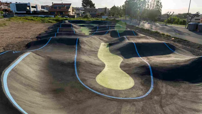 Pista de Pump-Track de Corella. AYUNTAMIENTO DE CORELLA