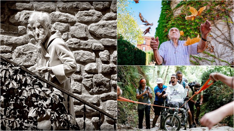 Izda: foto ganadora del segundo premio, de Jaume Adrover. Dcha arriba: primer premio de Jorge René y Dcha abajo: tercer premio de Alicia Petrashova. CEDIDA
