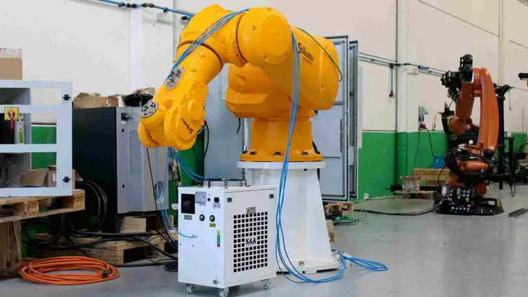 Una de las máquinas desarrolladas por Aldakin en sus instalaciones. ALDAKIN