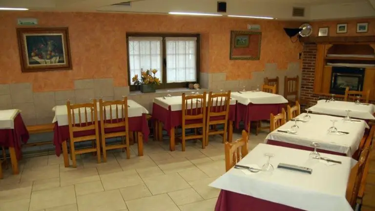 Imagen del comedor El Cerco de Artajona. EL CERCO DE ARTAJONA