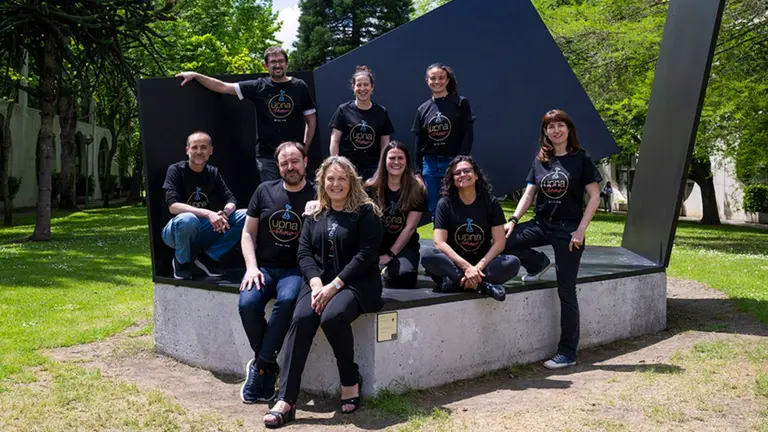 Parte de los participantes en UPNA Show. UNIVERSIDAD PÚBLICA DE NAVARRA