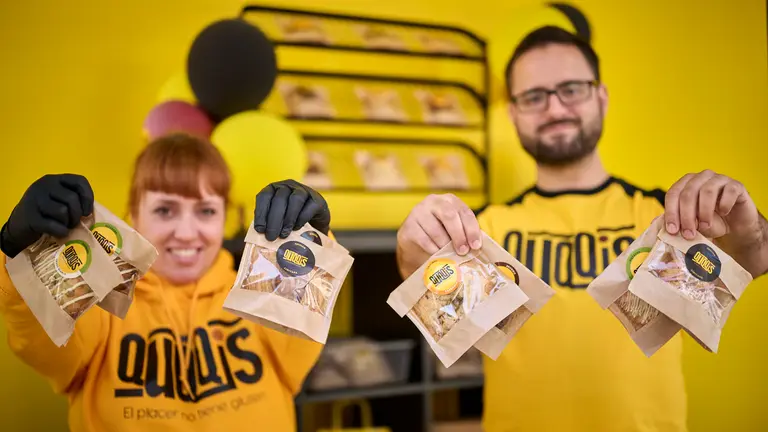 Nuevo obrador de galletas artesanas Quqqis en la calle Remiro de Goñi, 32. PABLO LASAOSA