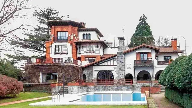 Villa Adriana, el chalet diseñado por Vícto Eusa, se convertirá en un hotel de lujo. AYUNTAMIENTO DE PAMPLONA
