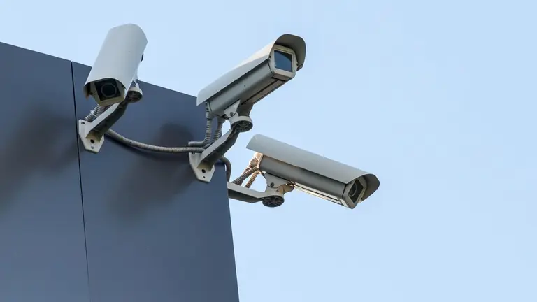 Imagen de archivo de unas cámaras de videovigilancia. AYUNTAMIENTO DE PAMPLONA