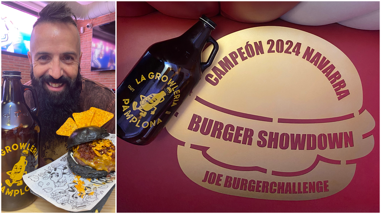 Brutalizer, la hamburguesa de La Growleria premiada. CEDIDA