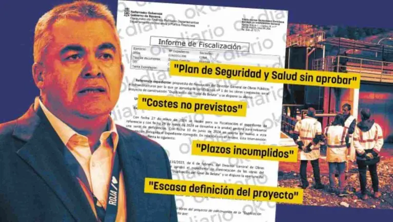 Santos Cerdan / Informe de seguridad túneles de Belate. OK DIARIO