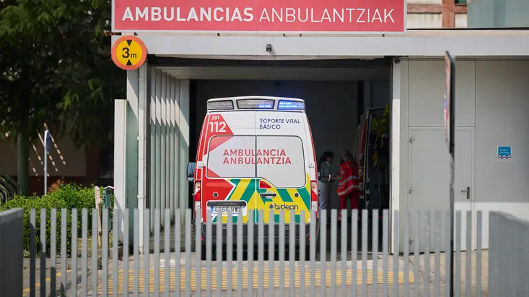 Ambulancia de la empresa pública Bidean. PABLO LASAOSA