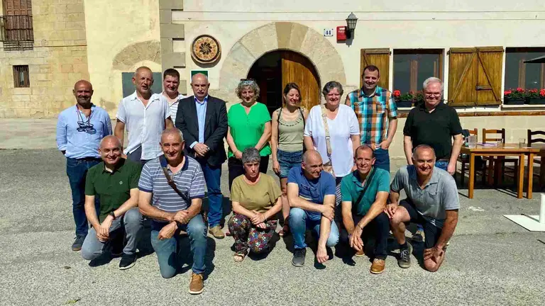 Presentación esta mañana en Ollo de la nueva Agencia de Desarrollo Local 'Valles'. GOBIERNO DE NAVARRA