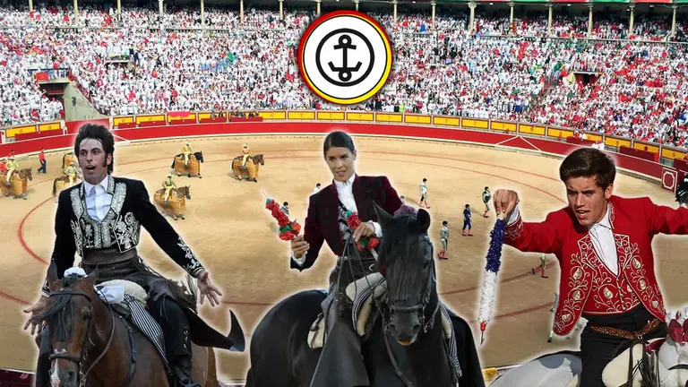 Domingo 6 de julio. Feria del Toro de San Fermín 2025. Corrida de rejones de El Capea para Roberto Armendáriz, Lea Vicens y Guillermo Hermoso de Mendoza. NAVARRA.COM