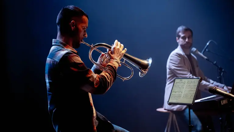 Imagen de archivo del dúo pamplonés Café Kutz. CEDIDA