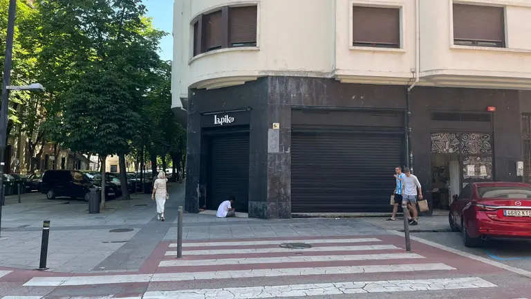 El nuevo restaurante Lapiko, en la calle San Fermín, 49 de Pamplona. I.Z