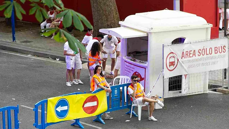 Naranjitos en Pamplona en San Ferm&iacute;n. EUROPA PRESS