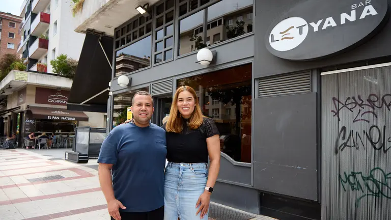 Bar Letyana, en la travesía de Bayona 2 de Pamplona. IÑIGO ALZUGARAY