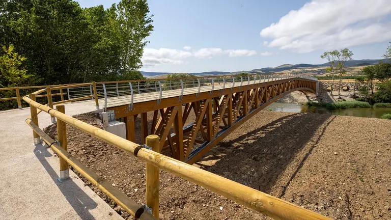 Presentada la ampliación del Paseo Fluvial de la Comarca entre Ibero y Etxauri. CEDIDA
