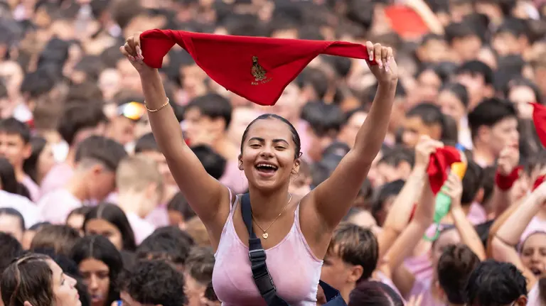 Chupinazo 2025 desde la Plaza del Castillo 2025. Maite H.Mateo-30