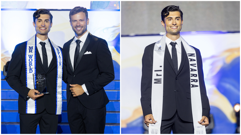 Daniel Aguirre, el navarro que ha sido elegido Mister World Spain 2025. CEDIDA