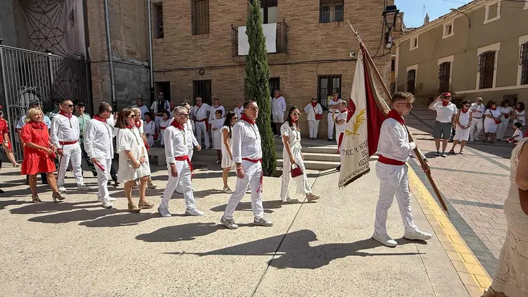 Arguedas honra a San Esteban con su día grande: procesión, misa y emoción popular. CEDIDA
