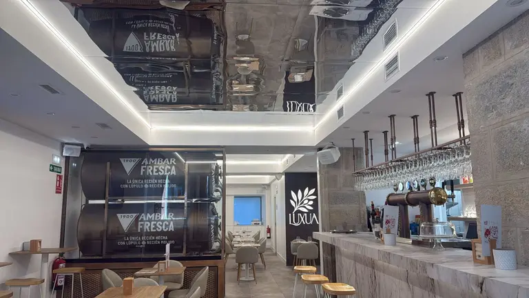 El nuevo gastrobar Luxua, en el Paseo de Pablo Sarasate número 16 de Pamplona. CEDIDA