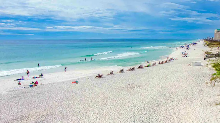 Playa Navarre en Florida. NAVARRE BEACH