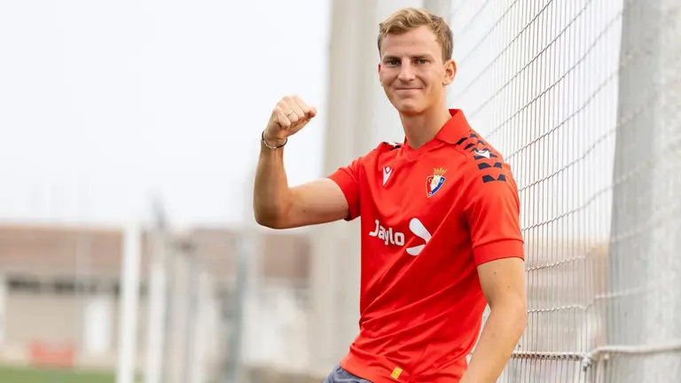 Antón Efremov, central ruso de 22 años. OSASUNA