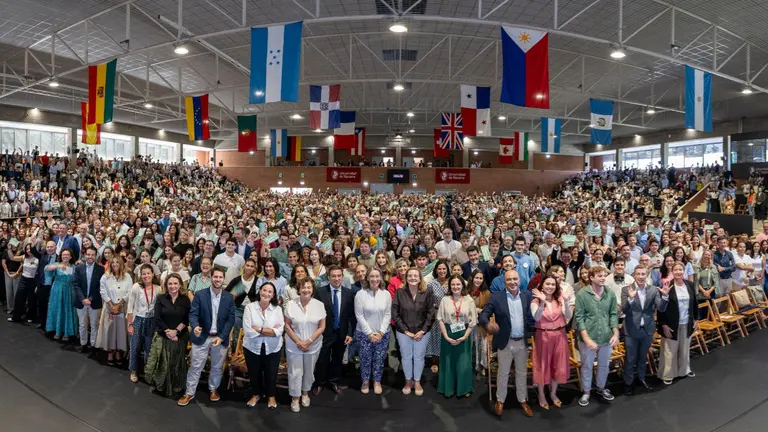 La Universidad de Navarra reúne a 3.800 personas en su Jornada de Bienvenida para los nuevos alumnos. CEDIDA