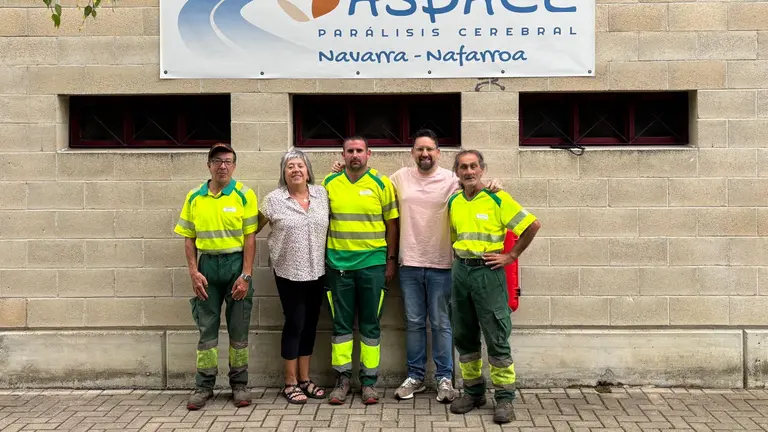 Aspace Navarra se encargará del mantenimiento de los polígonos de Noáin hasta final de año. CEDIDA