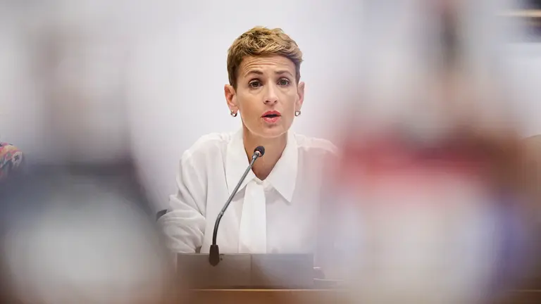 Comparecencia para que la presidenta del Gobierno de Navarra, María Chivite , valore la aplicación de la Ley Foral 16/2019, de 26 de marzo, de reconocimiento y reparación de las víctimas por actos de motivación política provocados por grupos de extrema derecha o funcionarios públicos.  PABLO LASAOSA