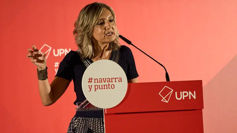 UPN celebra el acto de apertura del curso político con la intervención de su presidenta Cristina Ibarrola. IÑIGO ALZUGARAY