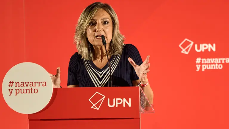 UPN celebra el acto de apertura del curso político con la intervención de su presidenta Cristina Ibarrola. IÑIGO ALZUGARAY