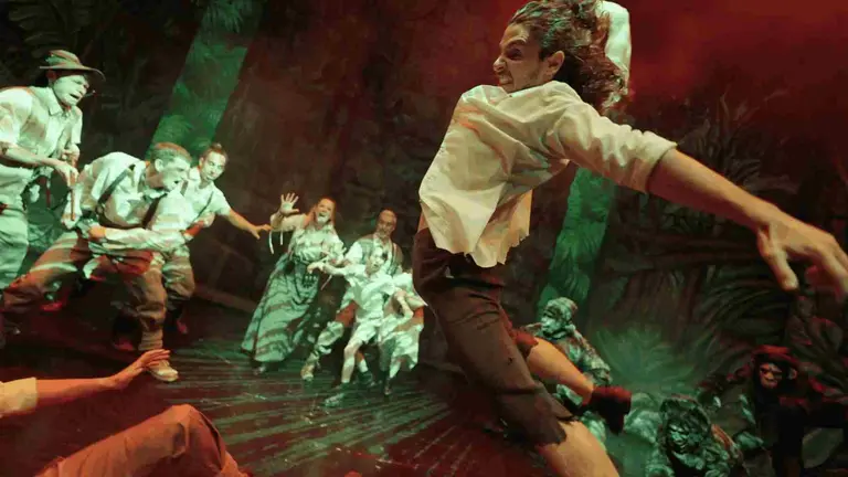 Una de las escenas de Tarzán, el musical. THEATRE PROPERTIES