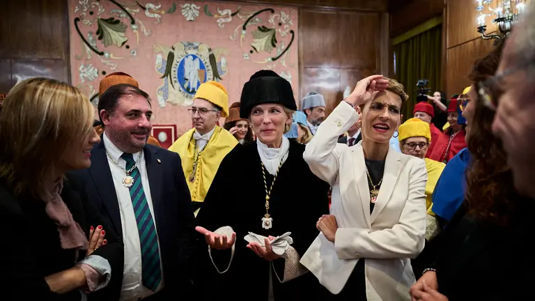 La Universidad de Navarra celebra el acto de apertura del curso 2025-26. PABLO LASAOSA