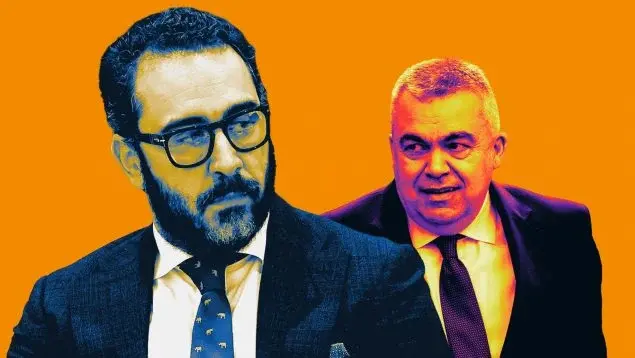 Fotomontaje con imágenes de Víctor Aldama y Santos Cerdán. OK DIARIO