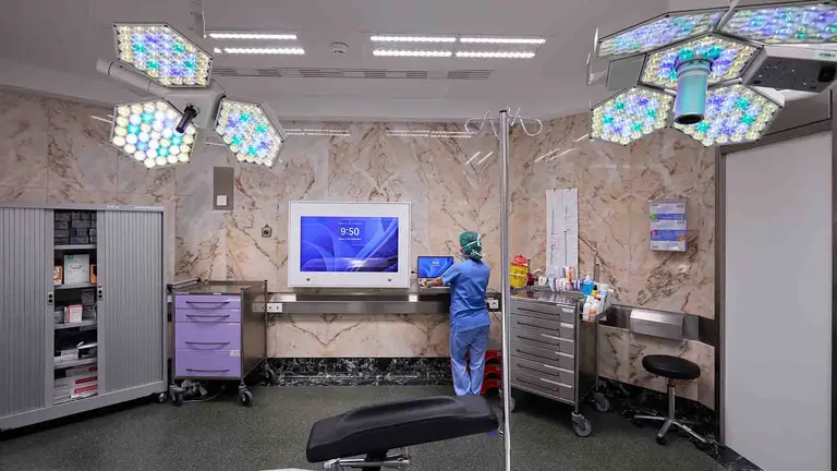 El Hospital Universitario de Navarra renueva ocho quirófanos del HUN-A, donde se realizan 4.500 intervenciones al año. GOBIERNO DE NAVARRA