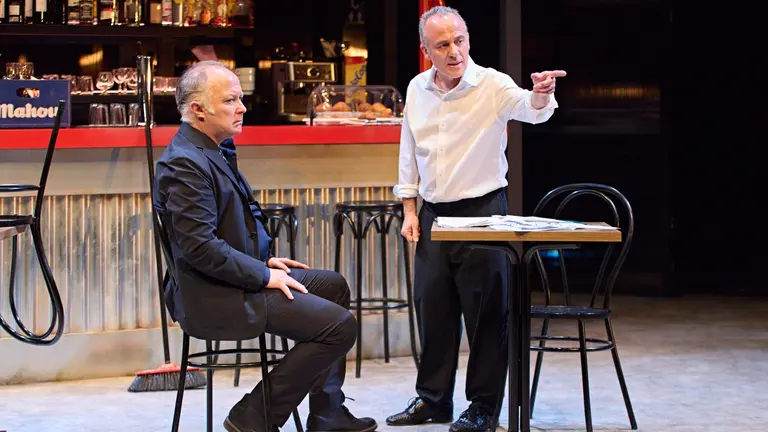 Javier Gutiérrez en una escena de Los Yugoslavos. CEDIDA