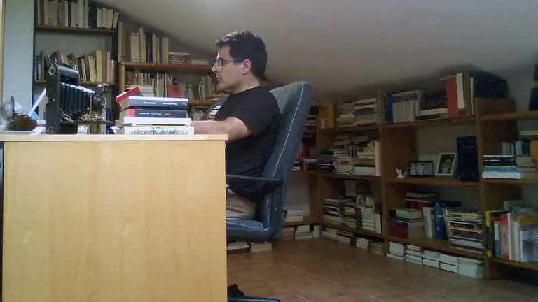 Víctor del Moral Martínez, en una imagen facilitada por el autor.