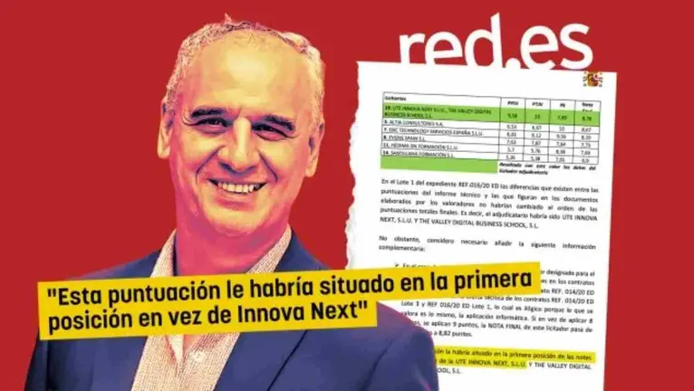 Hacienda revela que Red.es bajó de forma «ilógica» la nota a otro rival para dar 2,5 millones a Barrabés. OK DIARIO