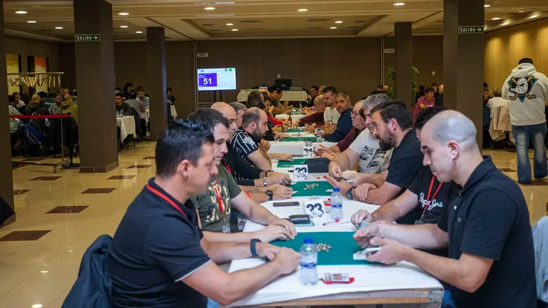 Imagen de archivo de otra edición del torneo de mus. CEDIDA