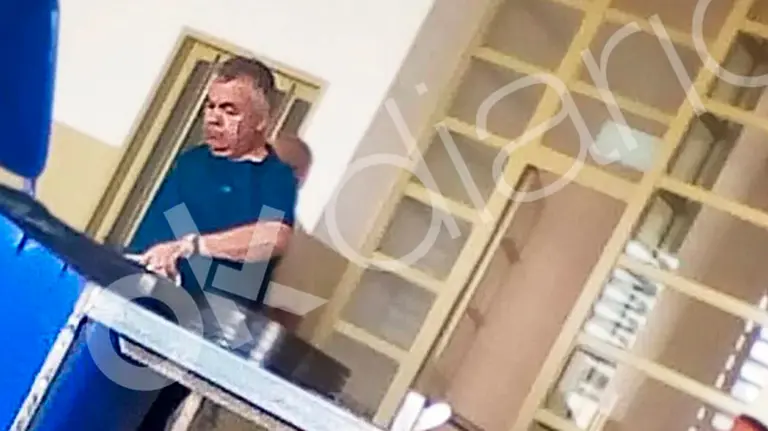 Imagen de Santos Cerdán en prisión. OK DIARIO