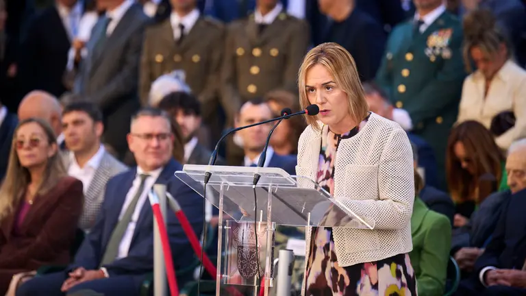 La Guardia Civil de Navarra celebra la festividad de su Patrona la Virgen del Pilar durante 2025. PABLO LASAOSA