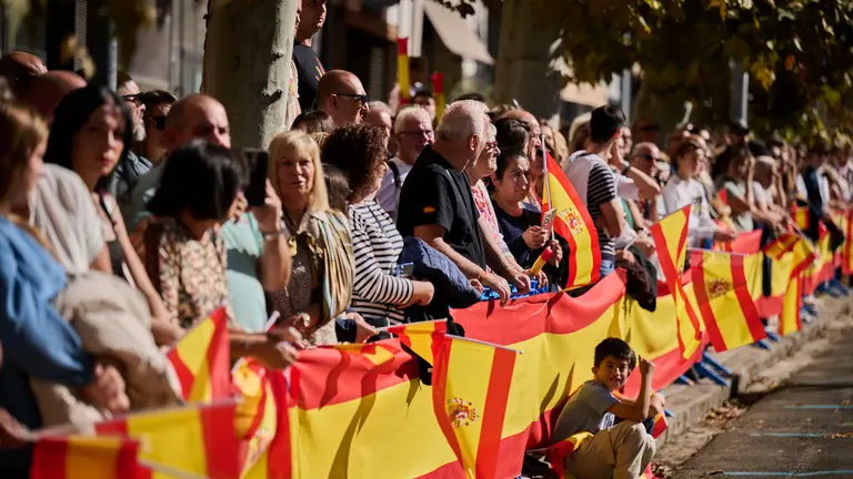 La Guardia Civil de Navarra celebra la festividad de su Patrona la Virgen del Pilar durante 2025. PABLO LASAOSA