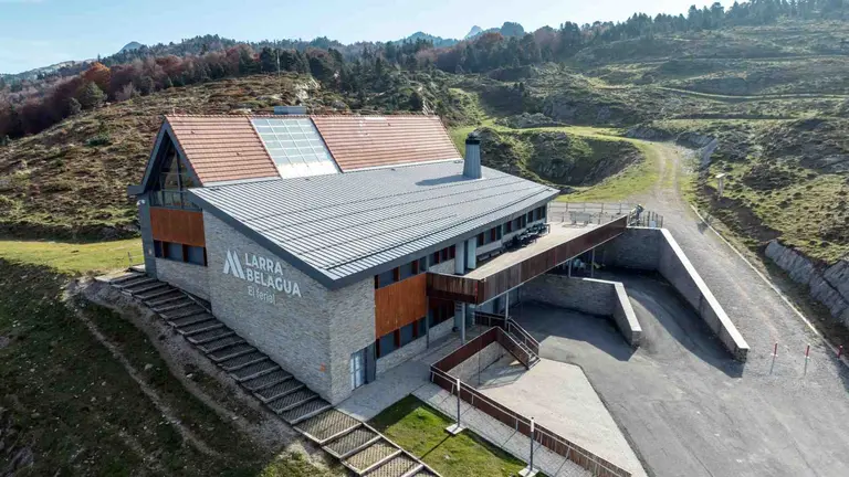 Refugio de la estación de esquí de Larra Belagua. GOBIERNO DE NAVARRA