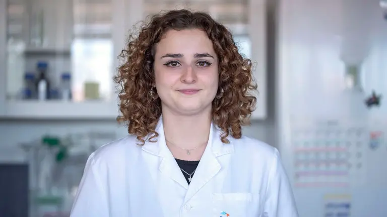 Paz Cartas, en Navarrabiomed. CEDIDA