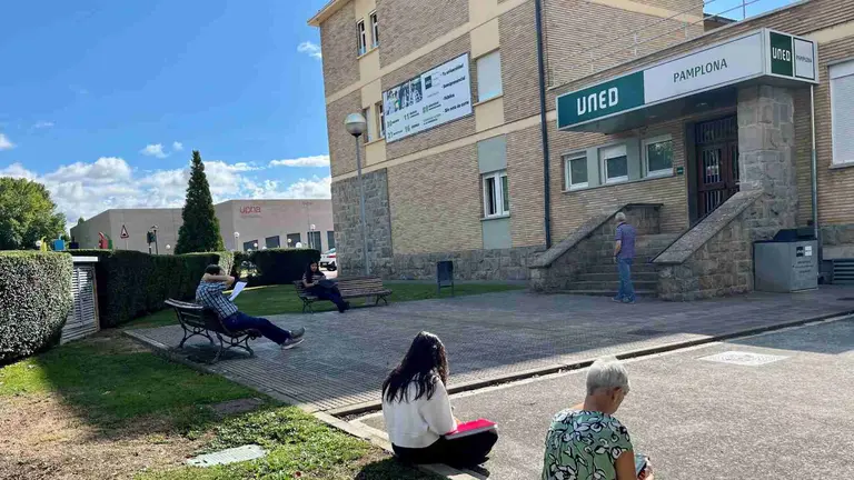 Edificio de la UNED en Pamplona. UNED