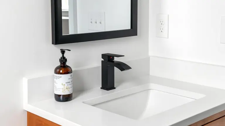 Lavabo de un baño. CEDIDA