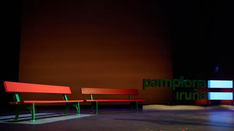 Imagen de archivo de la  presentación de la marca Pamplona. IÑIGO ALZUGARAY