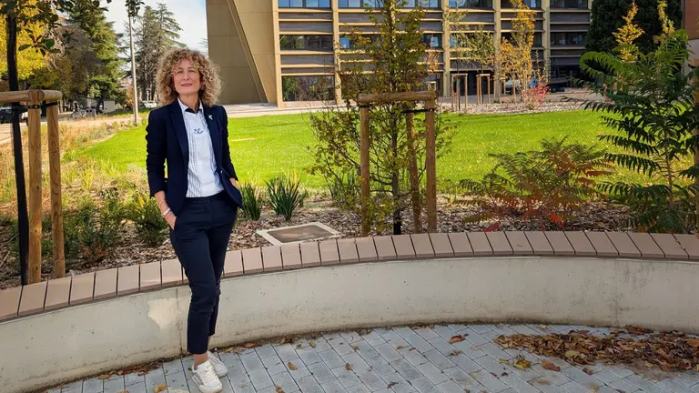 Cristina García Vivar, la primera catedrática de Enfermería en Navarra. UNIVERSIDAD PÚBLICA DE NAVARRA