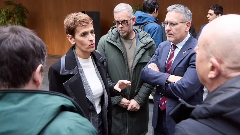 Pleno del Parlamento de Navarra. IÑIGO ALZUGARAY